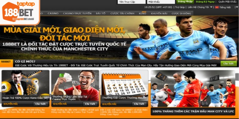 188BET Có Uy Tín Không? Đánh Giá Toàn Diện Từ A Đến Z 8 Giao diện chuyên nghiệp, tối ưu giúp nhận biết 188BET có lừa đảo không