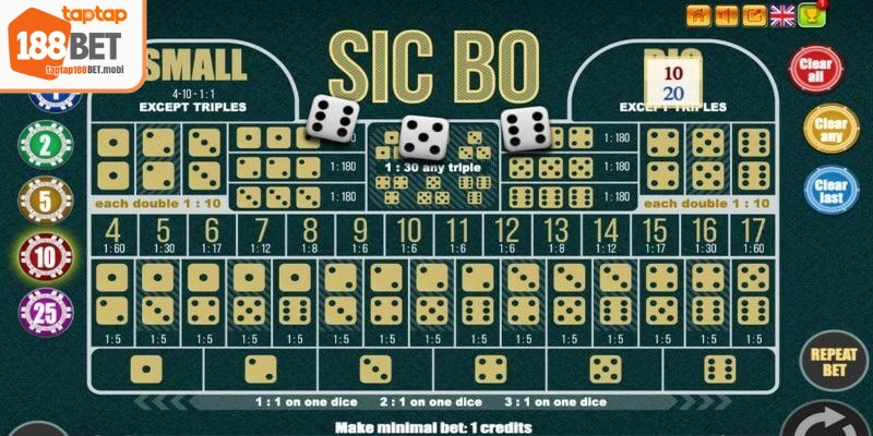 Mẹo Thắng Roulette Giúp Nâng Cao Cơ Hội Chiến Thắng 100% 9 Hãy linh hoạt kết hợp nhiều loại cược là mẹo đánh sicbo 188BET thắng lớn