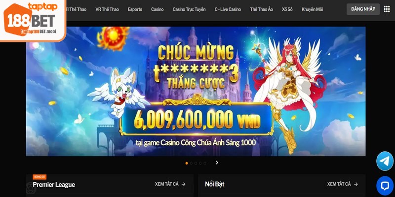 Về Chúng Tôi 188BET - Điểm Đến Giải Trí Không Thể Bỏ Lỡ 1 Về chúng tôi 188BET là nhà cái trực tuyến quốc tế với bề dày kinh nghiệm
