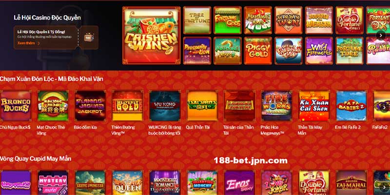 188BET Re-med 🎖️ link vào 188BET mới nhất 2026 - Link 188 BET 9 Trò chơi nổ hũ online 188bet